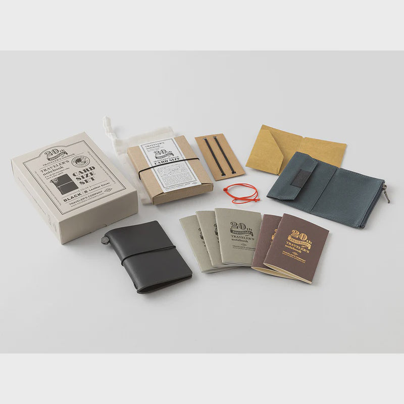 TRAVELER'S Notebook 20th Anniversary Card Size | bradburyART