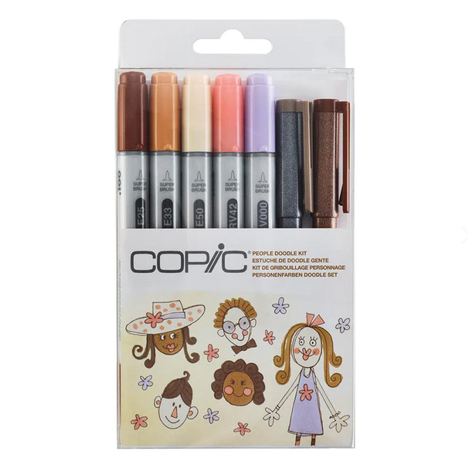 Copic Ciao Doodle Kit - People Set