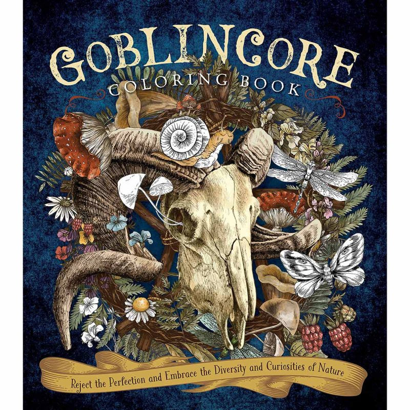 Goblincore Colouring Book