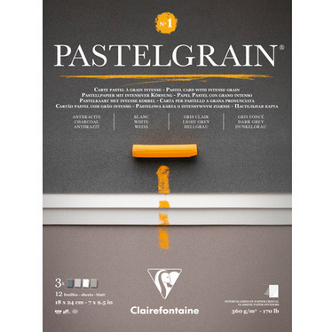 PastelGrain Pad no. 1 colour Selection by Clairefontaine