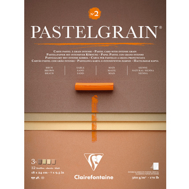 Pastelgrain Pad No2 Colour selection by Claire Fontaine