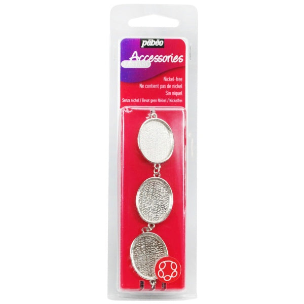 Fantasy Accessories Metal Oval
