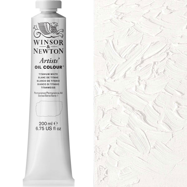 Winsor & Newton Professional Acrylic - Titanium White 200 ml