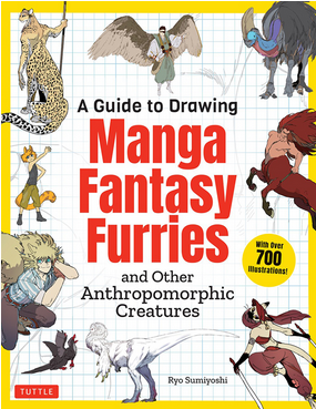 A Guide to Drawing Manga Fantasy Furries  By Ryo Sumiyoshi