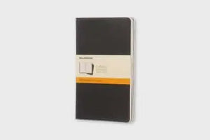 Black Ruled Cahier Journal   - Set of 3