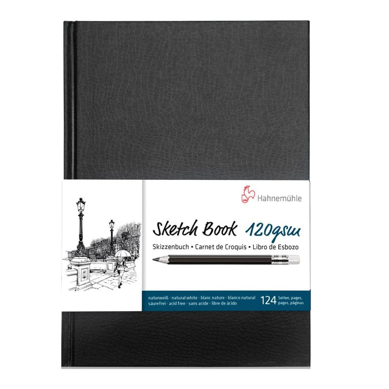 Hardback Sketchbook 120gms 62 Sheets