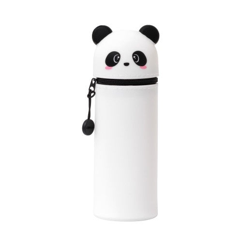 2-In-1 Silicone Pencil Case - Kawaii - Panda