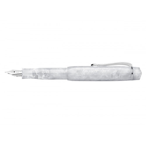 Kaweco ART Sport Fountain Pen - Mineral White - Fine