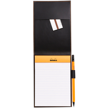 Rhodia ePURE Ntpad pencil holder + pad - Orange