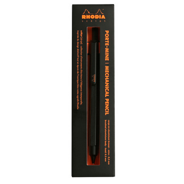 Rhodia scRipt mechanical pencil, Black - Black