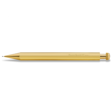Kaweco SPECIAL Mechanical Pencil 0.7 Brass, with eraser