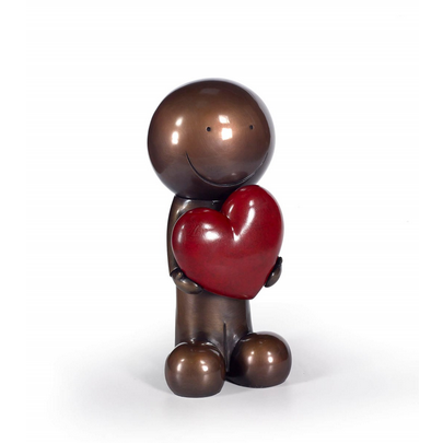 One Love Sculpture In Bronze By Doug Hyde
