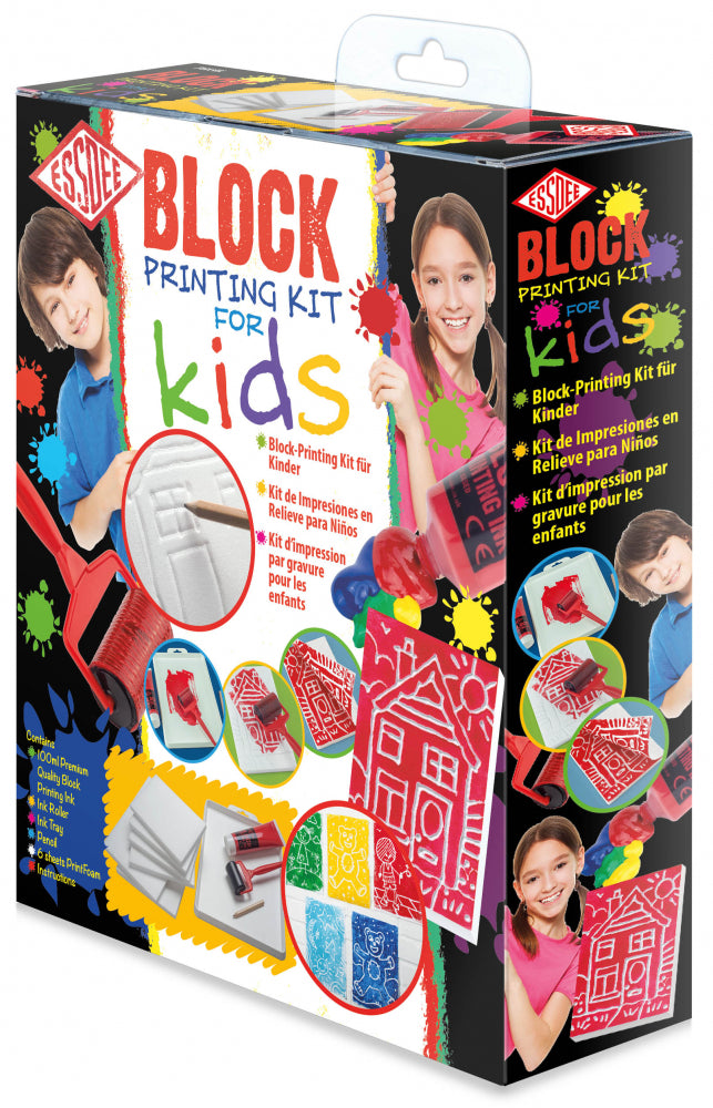 Block printing kit for kids by Essdee