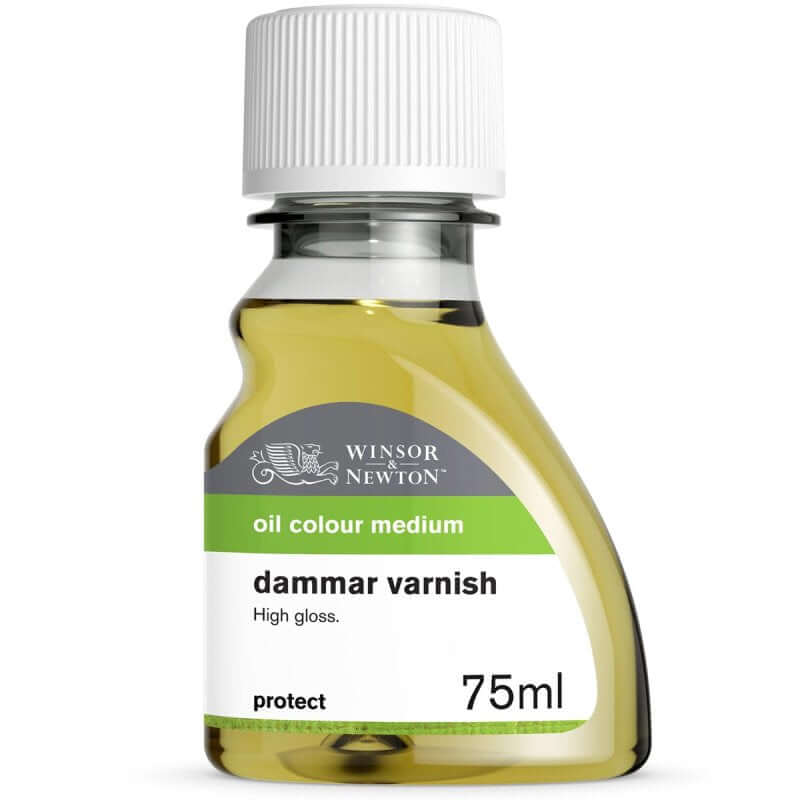 Winsor & Newton Dammar Varnish — a key ingredient in traditional oil painting medium