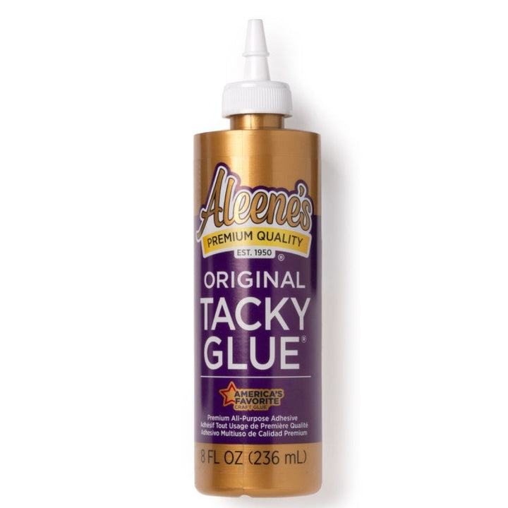 Aleene's Original Tacky Glue in the iconic gold bottle