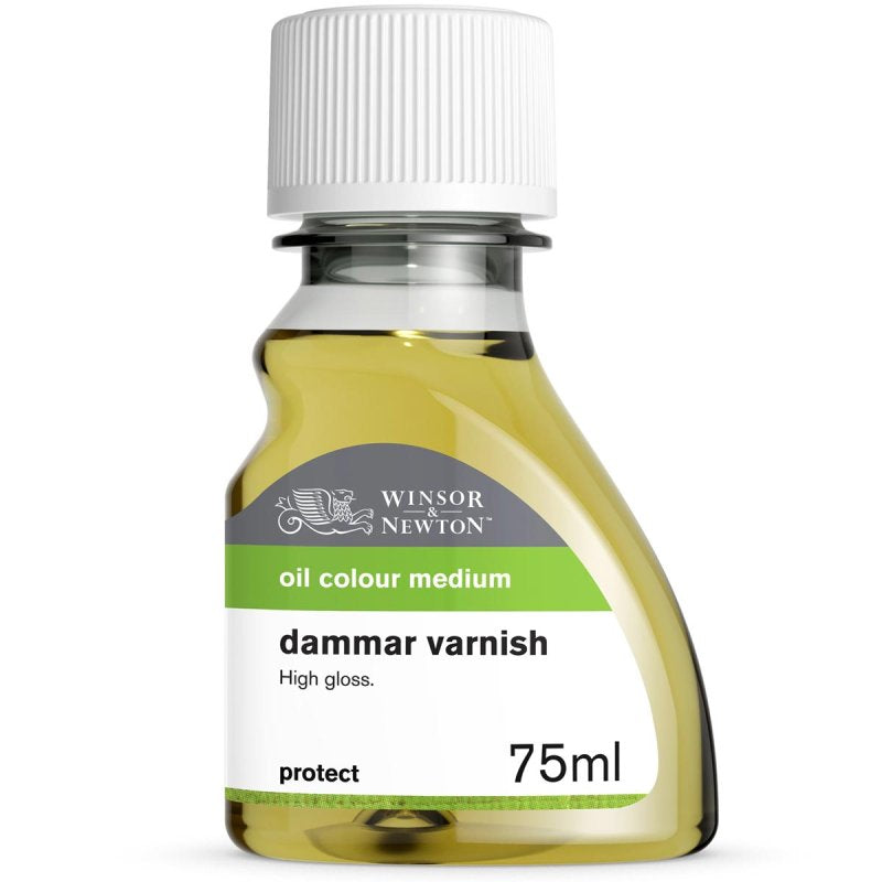 Winsor & Newton Dammar Varnish — a key ingredient in traditional oil painting medium