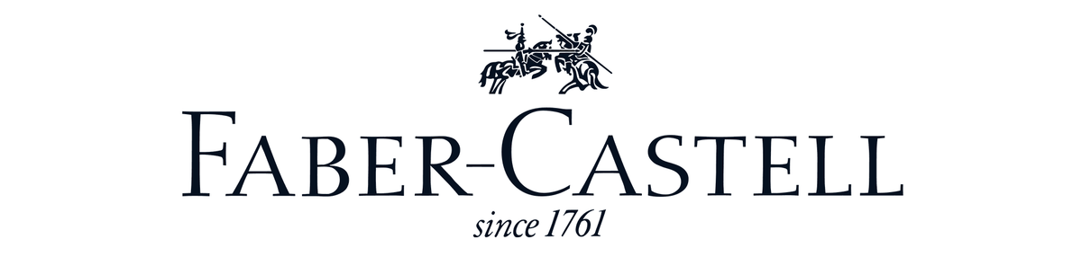 Faber-Castell logo highlighting over 260 years of quality art supplies since 1761.