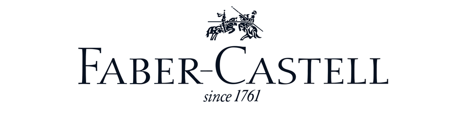 Faber-Castell logo highlighting over 260 years of quality art supplies since 1761.