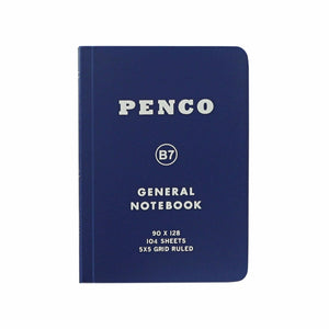Penco Soft PP Notebook B7 Grid Navy