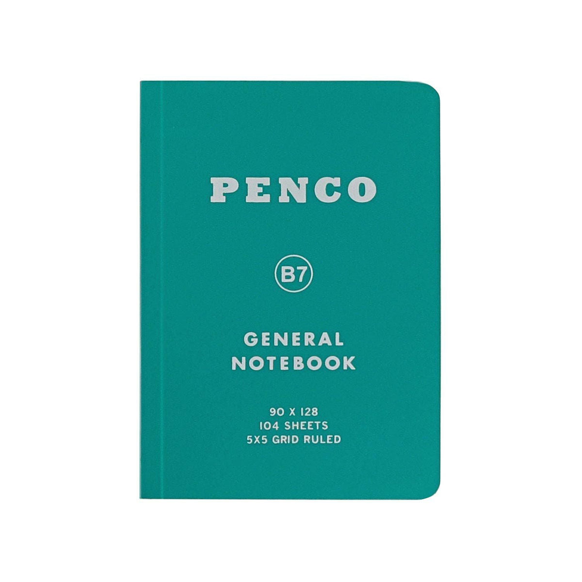 Penco Soft PP Notebook B7 Grid Green