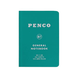 Penco Soft PP Notebook B7 Grid Green