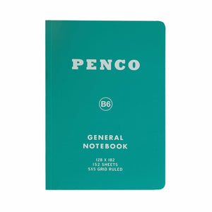 Penco Soft PP Notebook B6 Grid Green