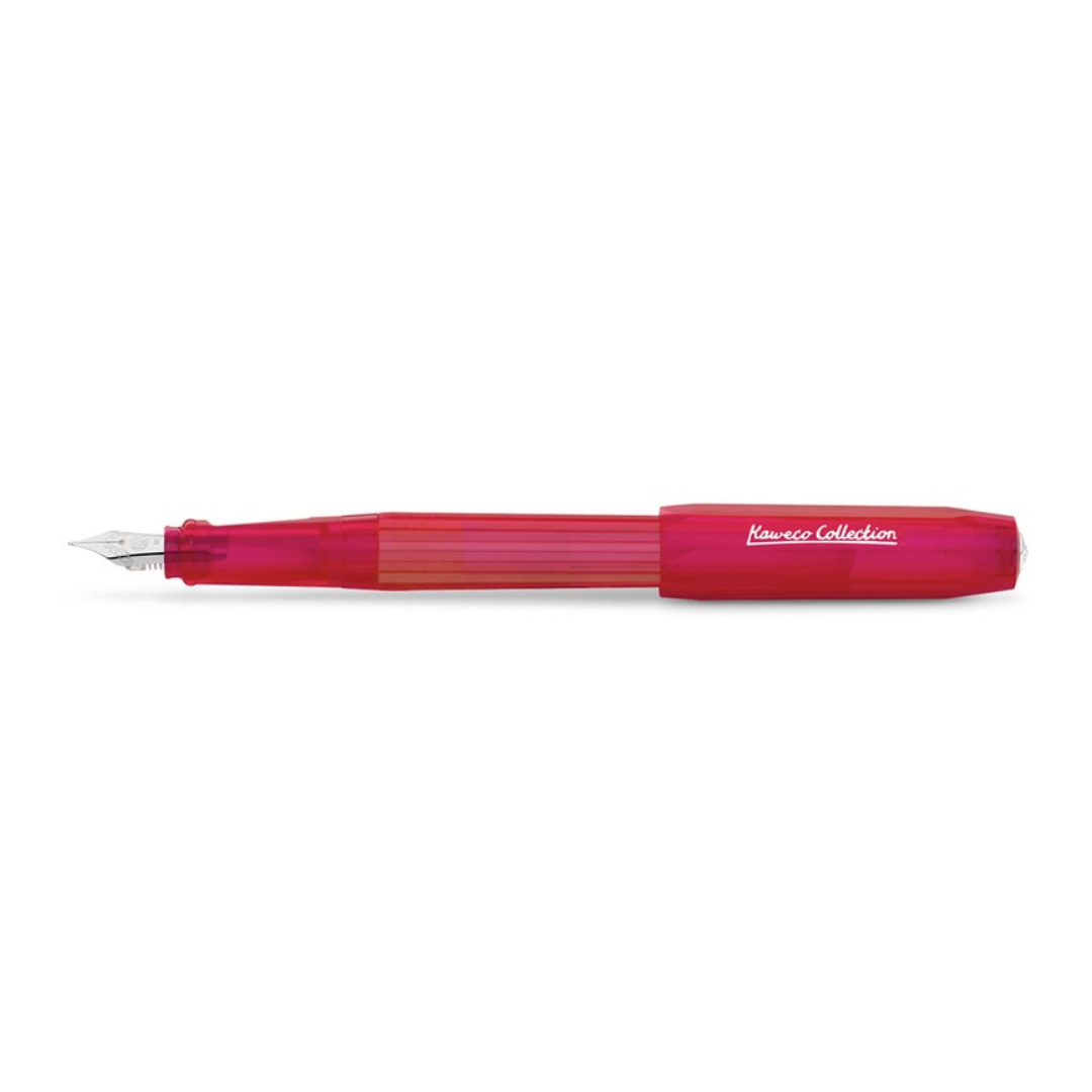 Kaweco Collection Perkeo Infrared fountain pen, full view on white