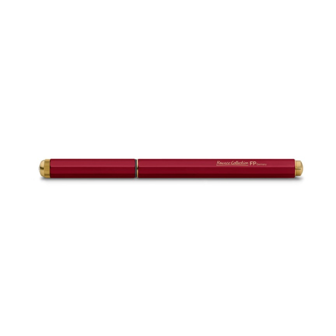 Kaweco Collection Special Red fountain pen, capped, on white