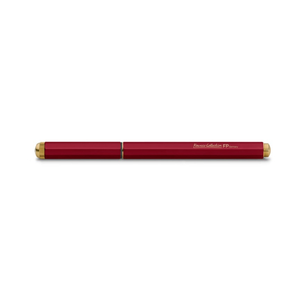 Kaweco Collection Special Red fountain pen, capped, on white