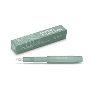 Kaweco Collection Smooth Sage fountain pen packaging, on white