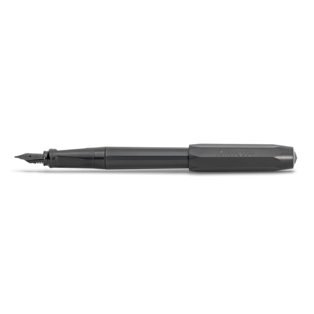 Kaweco Perkeo All Black fountain pen, on white