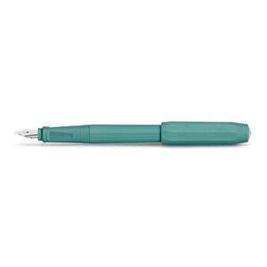 Kaweco Perkeo Breezy Teal fountain pen, on white