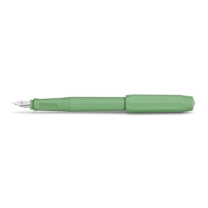 Kaweco Perkeo Jungle Green fountain pen, on white
