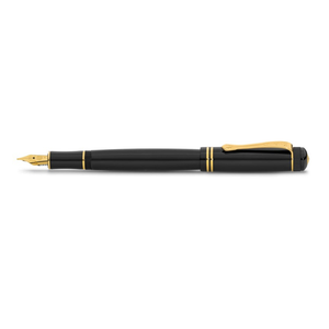 Kaweco Dia2 Gold fountain pen, on white