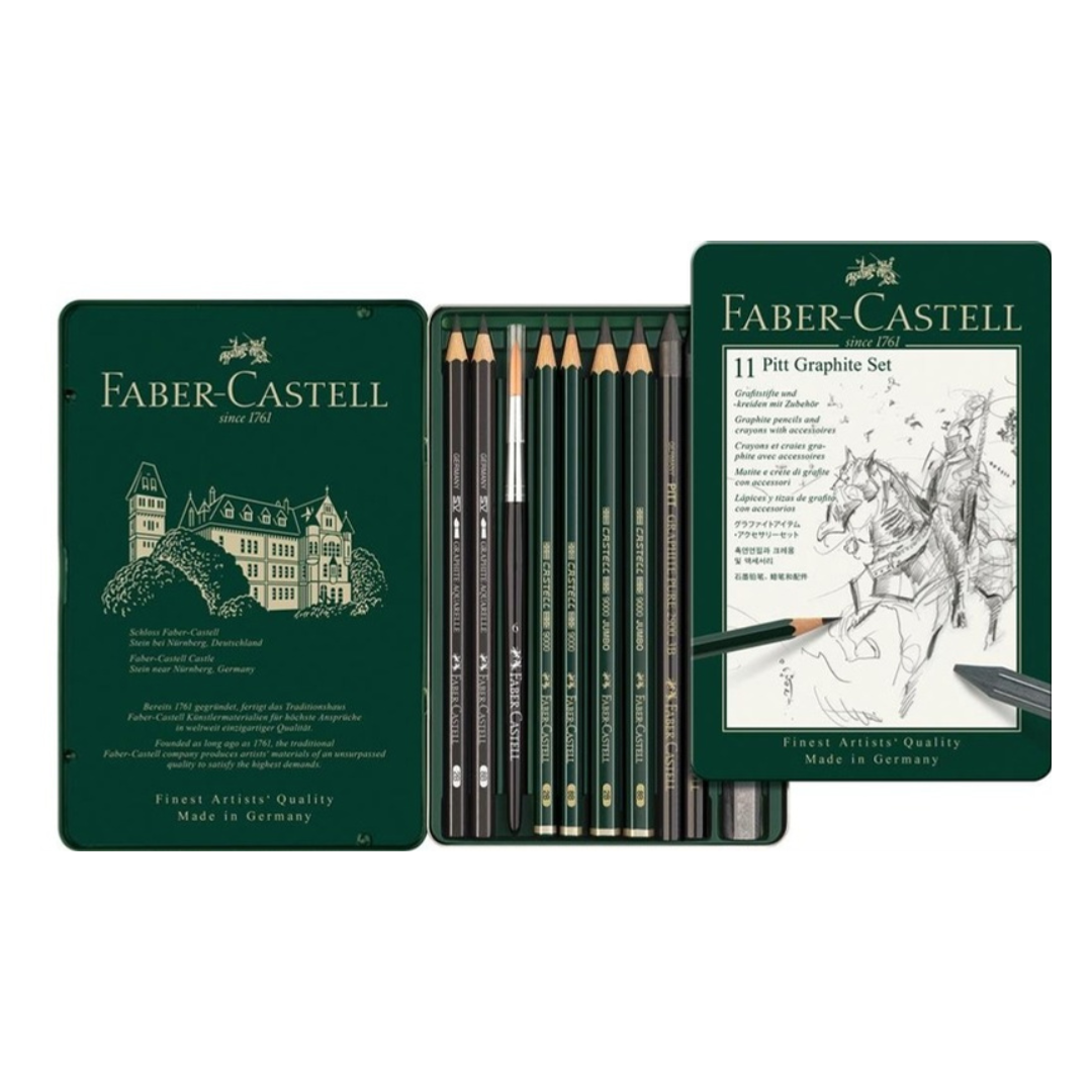 Faber-Castell Pitt Monochrome Graphite Set small