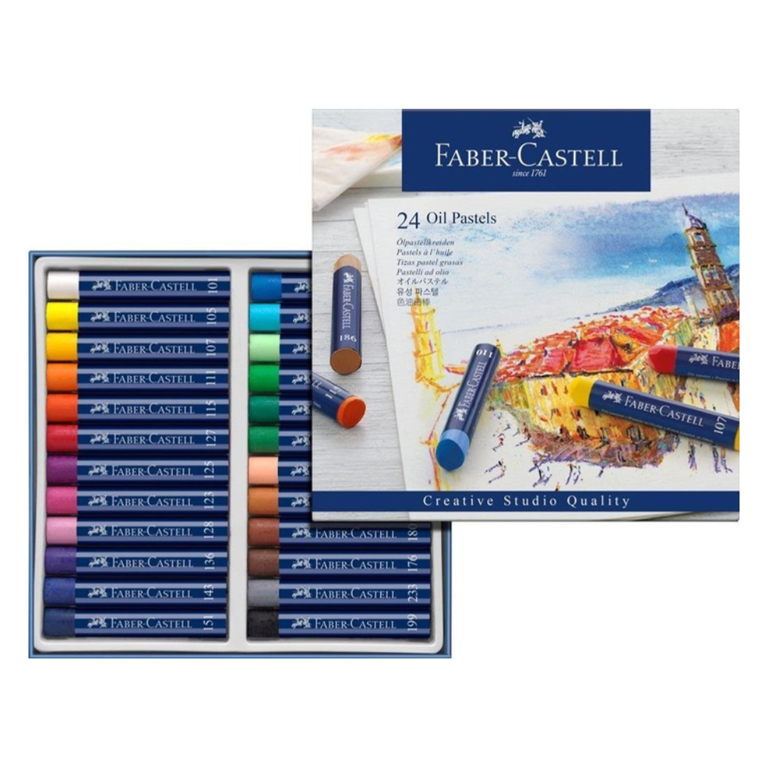Faber-Castell Creative Studio Oil Pastels box of 24
