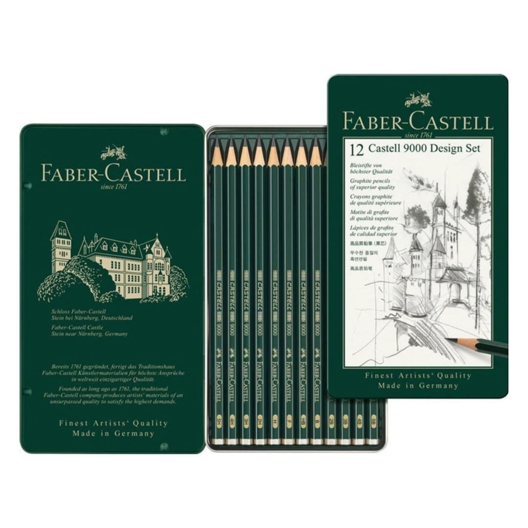 Faber-Castell Castell 9000 Design Set of 12