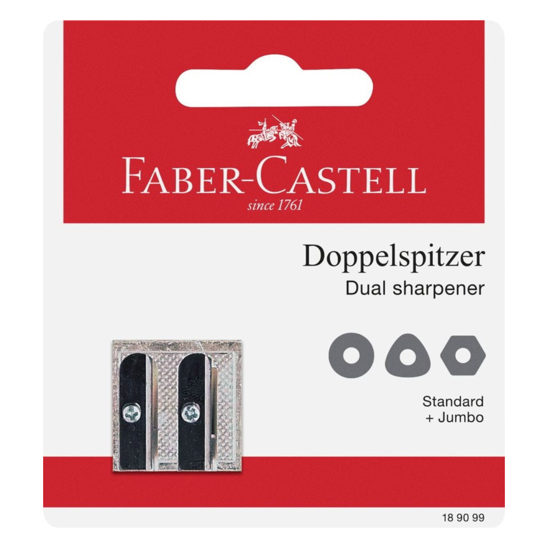 Faber-Castell Metal Sharpener Two Hole