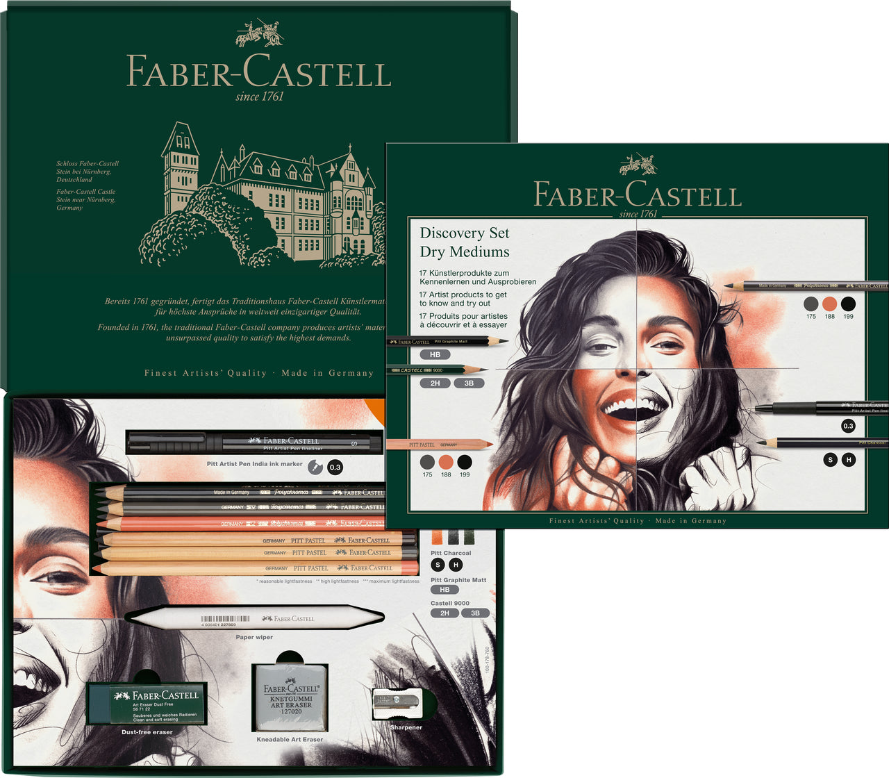 Faber Castell Discovery Set - Dry Art - 17 Piece