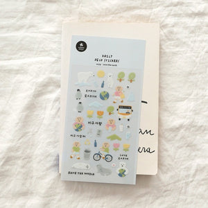 Suatelier Sticker save the earth