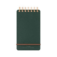 Midori WM Ring Memo Grain Green