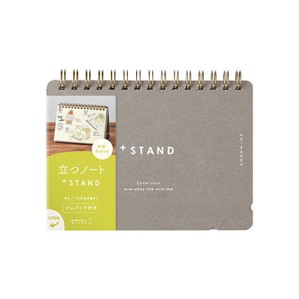 Midori Notebook A6 +Stand Blank