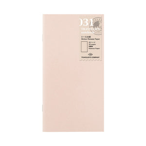 Traveler's Notebook Refill – Sticker Release Paper (Regular Size)