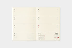 2027 Weekly passport refill detail