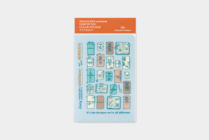 TRAVELER'S notebook 2027 Clear Folder, passport size