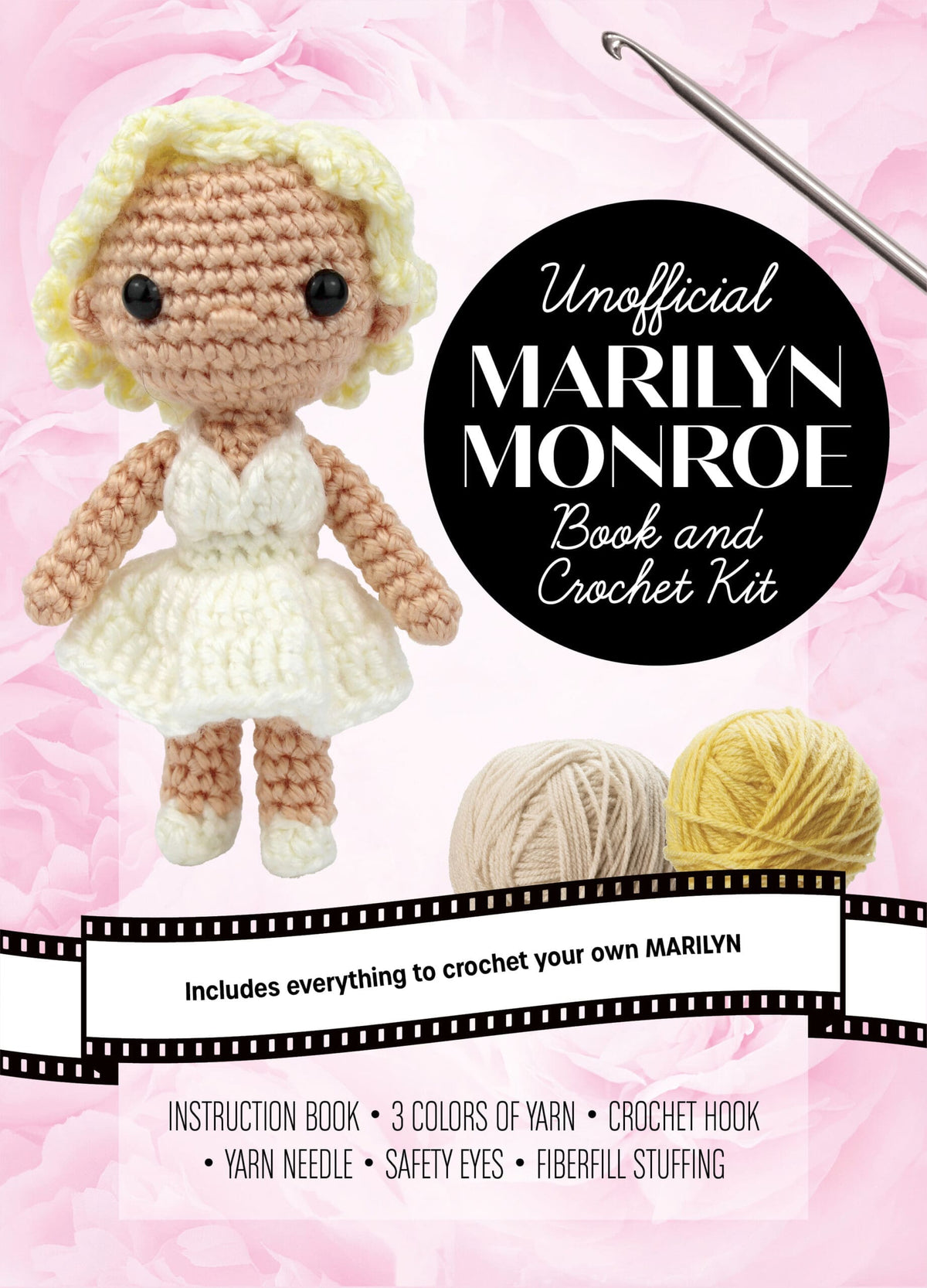 GMC Unofficial Marilyn Monroe Crochet Kit – Complete Crochet Kit