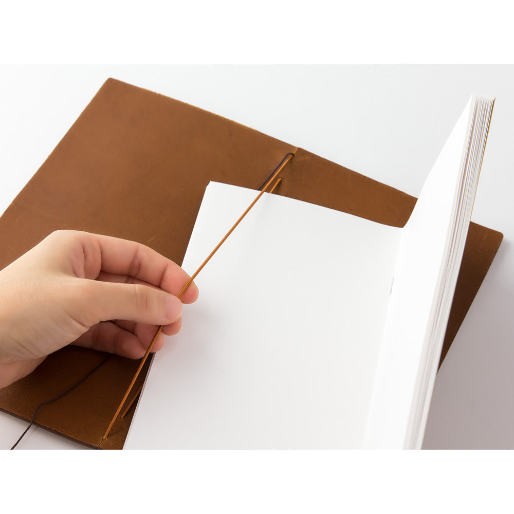 Camel TRAVELER'S notebook Regular Size customised with refills and accessories