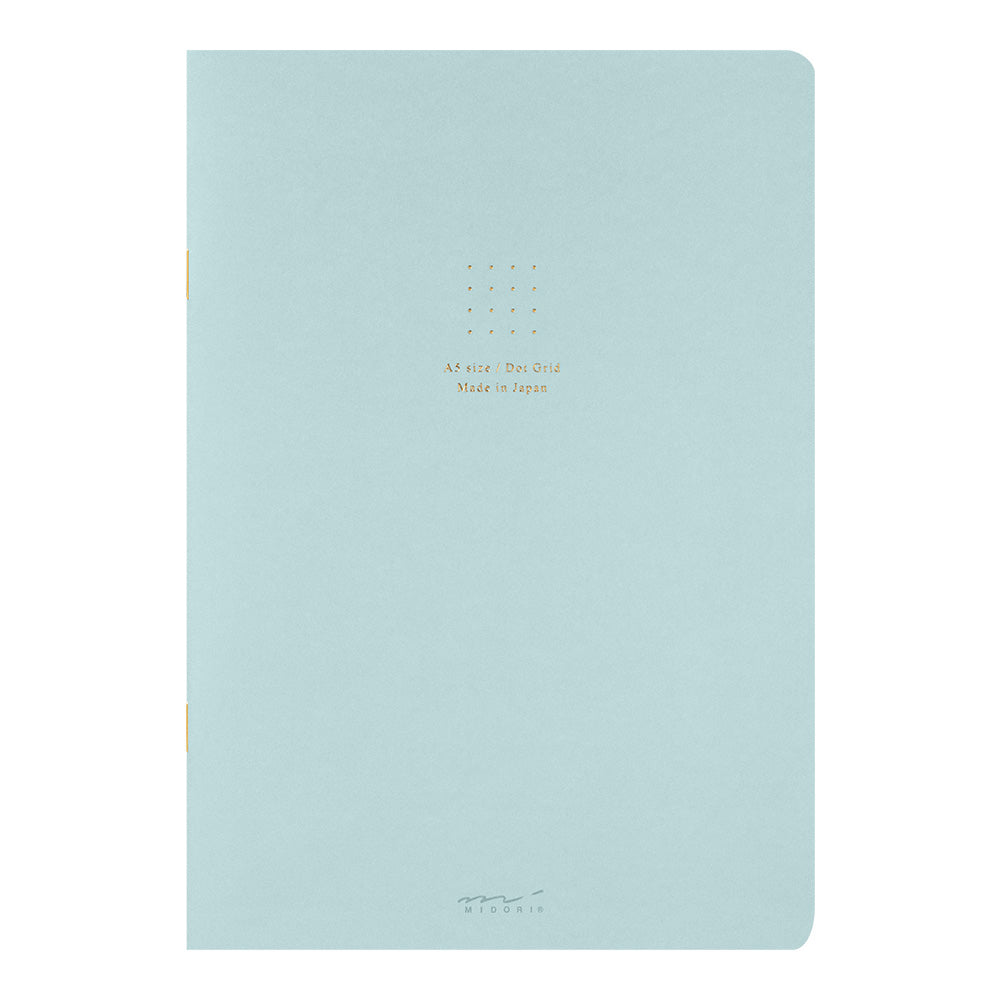 Midori Notebook A5 Color Dot Grid Blue