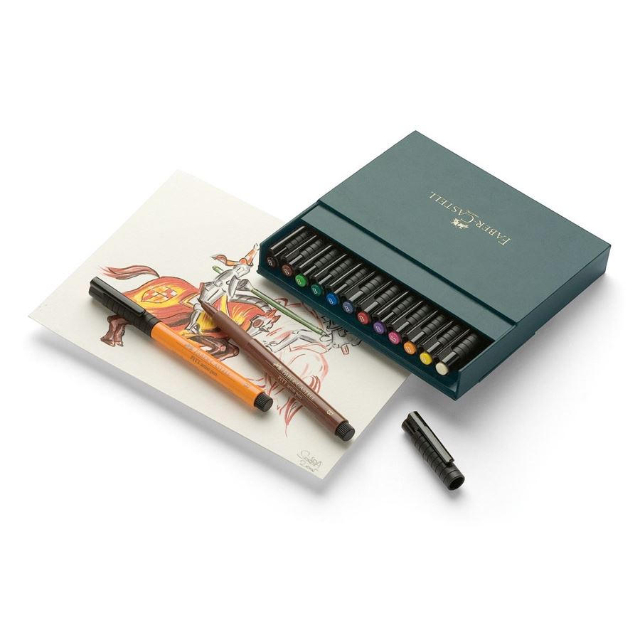 PITT Artist Brush Pen Gift Box (12Assorted Colours)