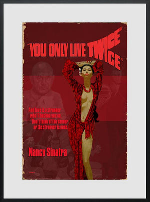 You Only Live Twice (1967) by Linda Charles – signed studio edition